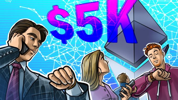 ETH Holds $4K as TradFi Accumulates, Retail Hesitates