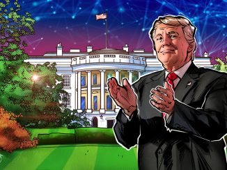 Golden Trump Statue Holding Bitcoin Appears in DC