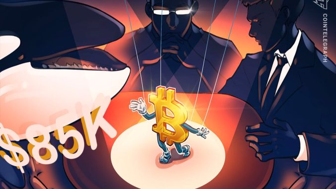 Bitcoin Sell-off Risk Rises As New Whales Control The Price Action