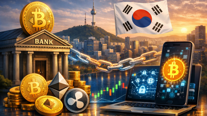 South Korea targets fairer crypto market with banking rule changes