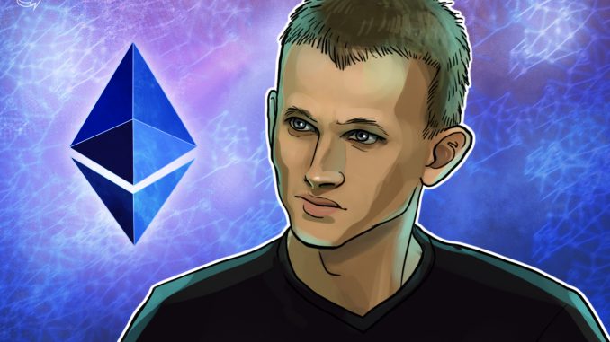 Buterin Says Its Time To Revisit Idea Simplifying Ethereum Node Setup
