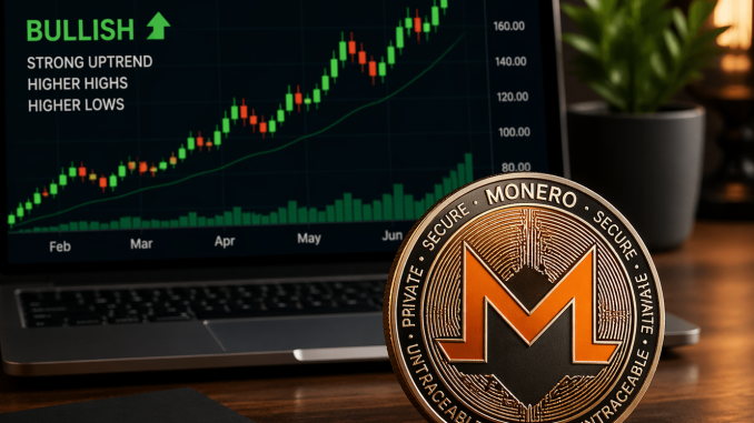 A bullish Monero chart
