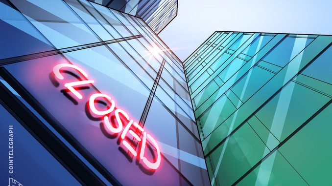 DeFi App Legend Shuts Down After Missing Growth Targets