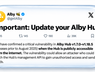 Alby Reveals Critical Hub Vulnerability