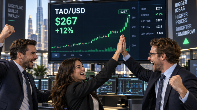 Bittensor targets $300 as TAO extends five-day rally